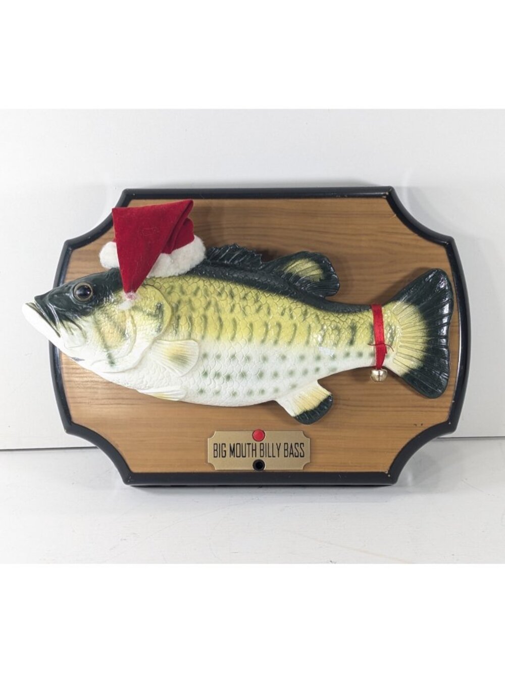 Vintage Big Mouth Billy Bass Christmas Singing Fish Motion Activated AS-IS